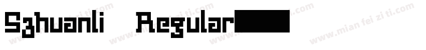 Szhuanli Regular字体转换